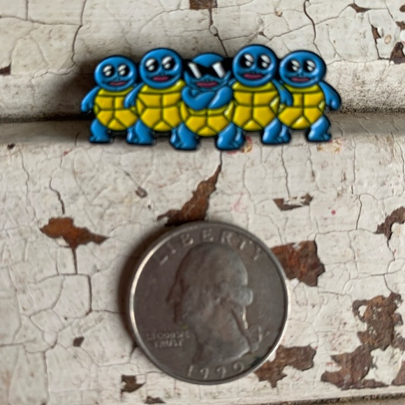 Brand new Pokémon inspired “Squirtle Squad” enamel pin - Picture 2 of 3